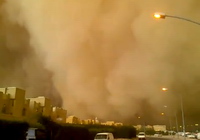 Tormenta de arena en Kuwait